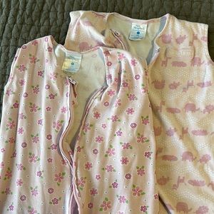 Halo sleep sacks large pink